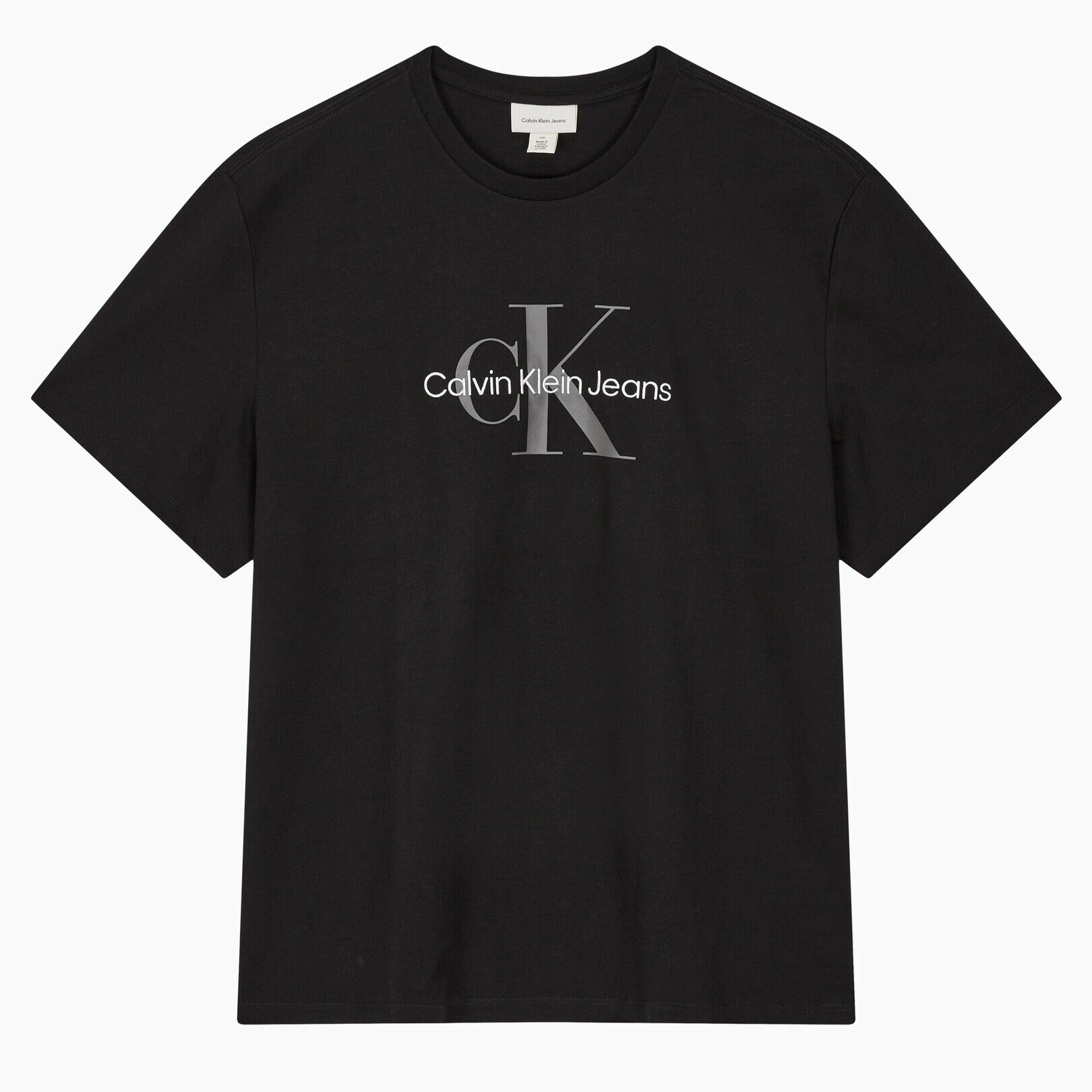 Men's Regular Fit Hero Monoro Short-Sleeved T-Shirt_BLACK
