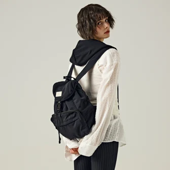 CLOUD SMALL BACKPACK[BLACK]