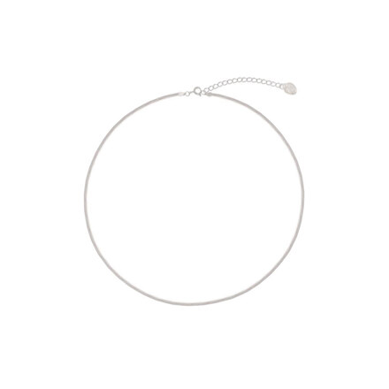 [Silver 925] Flat Snake Chain Necklace