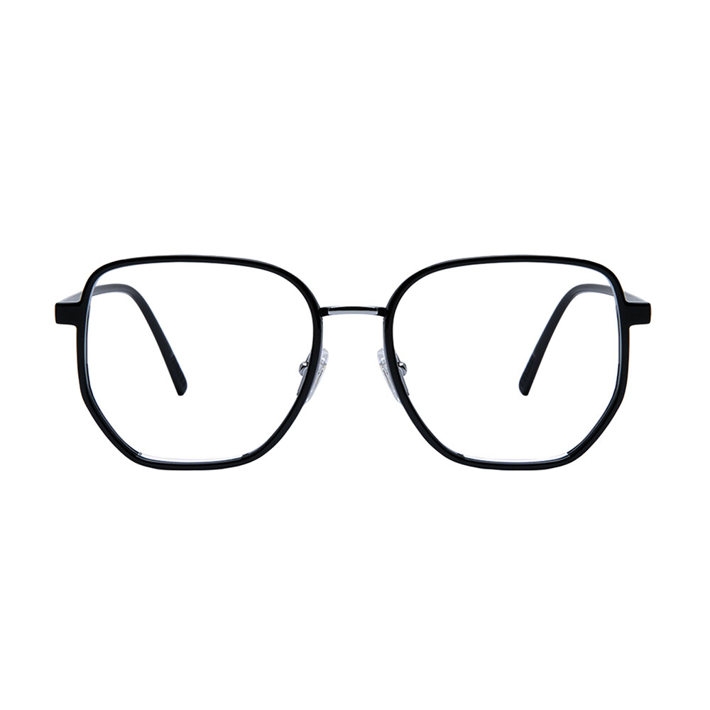 CLIP ON][[男女同款] ROBERTO C1, Clear/Black Lens + Black