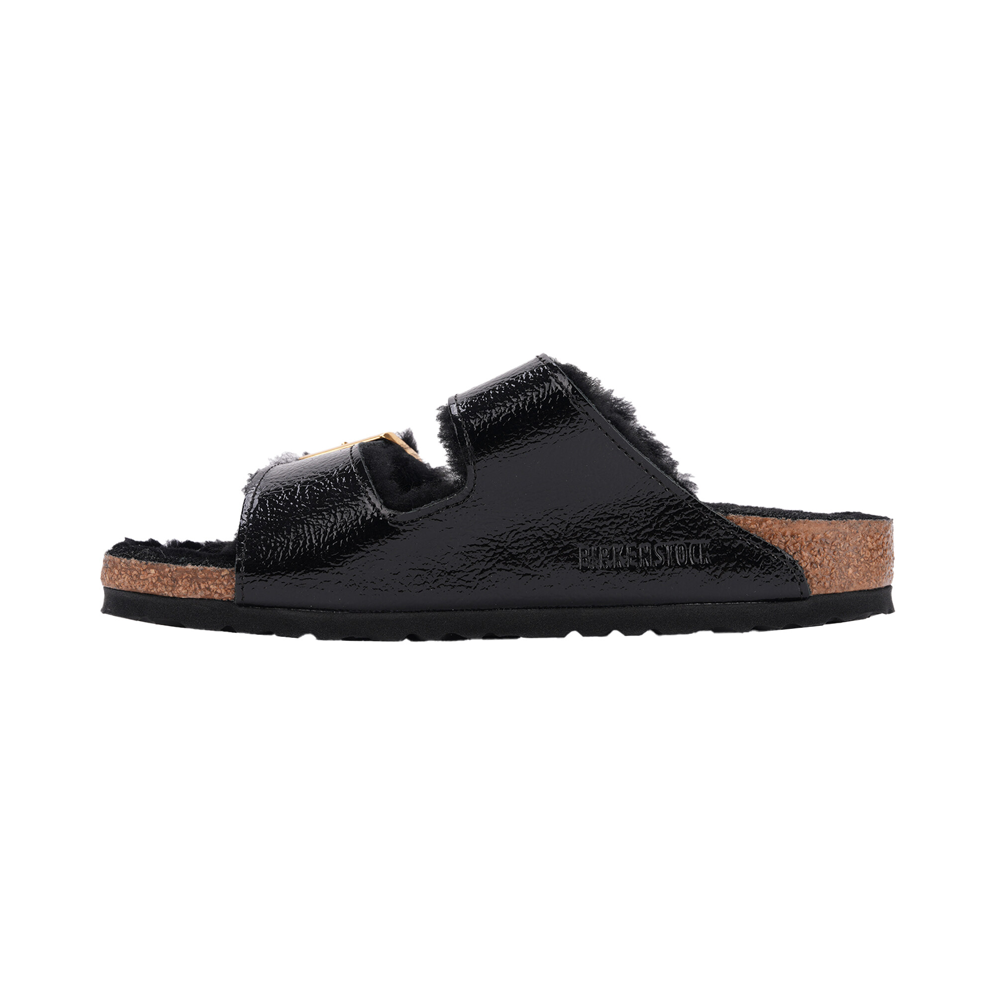 【e0102】北 BIRKENSTOCK_Arizona Shearling_Black/Black - 버켄스탁 - 패션