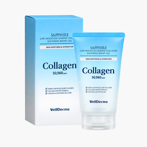신세계인터넷면세점-웰더마-FacialCare-저분자 마린 콜라겐 수딩 부스트 겔 120ml