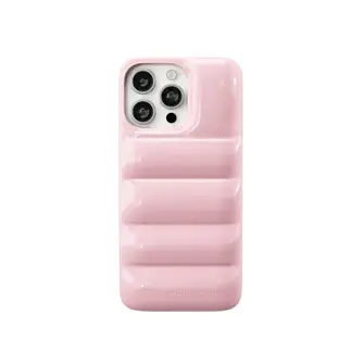 The Puffer Case - Pink Gloss