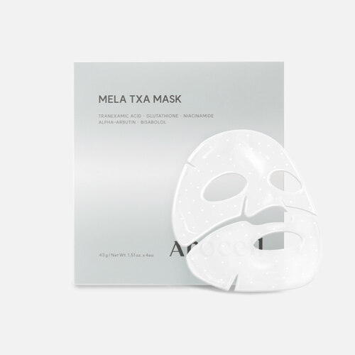 [Shinsegae Exclusive, 40% OFF for 2 Sets] Mela TXA Mask Pack (4 sheets) (面膜)