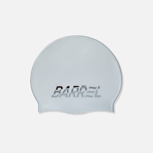 韩际新世界网上免税店-BARREL-SWIMWEAR-CUTTING SILICONE SWIM CAP 泳帽 SILVER B3SUASC023SILON