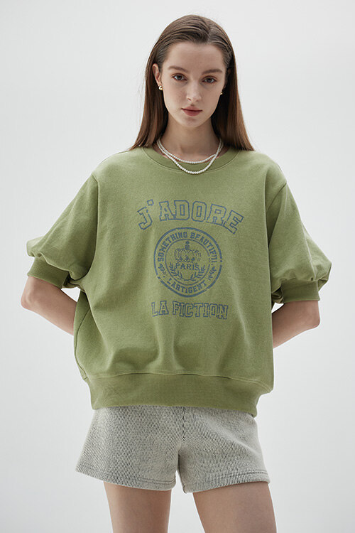 LY PARIS SWEATSHIRT (GREEN)_FREE