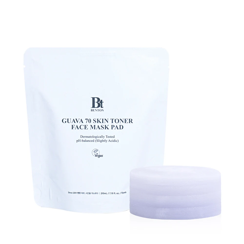 신세계인터넷면세점-벤튼-FacialCare-구아바 스킨토너 진정 패드(리필)더블세트