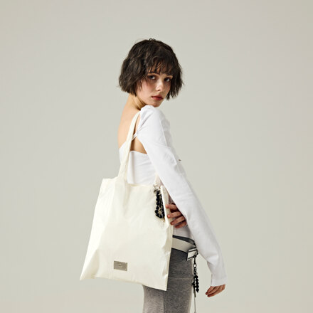 SYMBOL GLOSSY ECO BAG[IVORY]