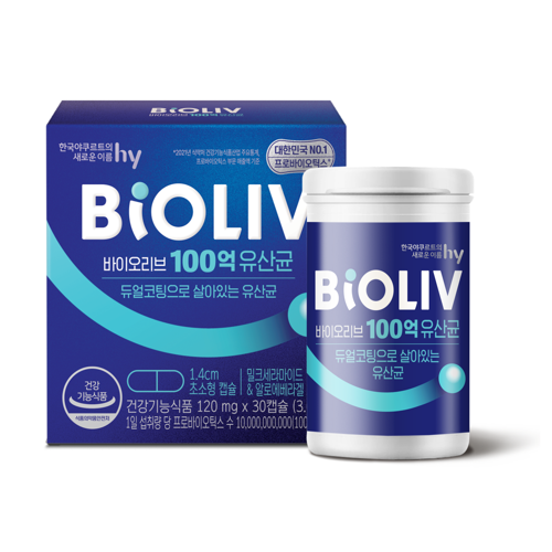 바이오리브 100억 유산균 (30캡슐)