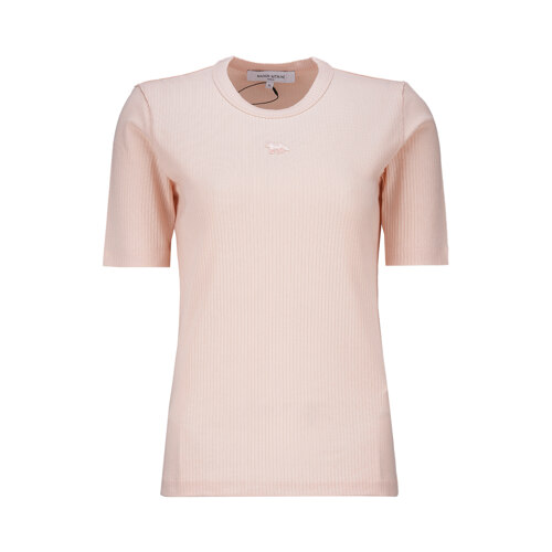 BABY FOX RIBBED FITTED TEE-SHIRT,