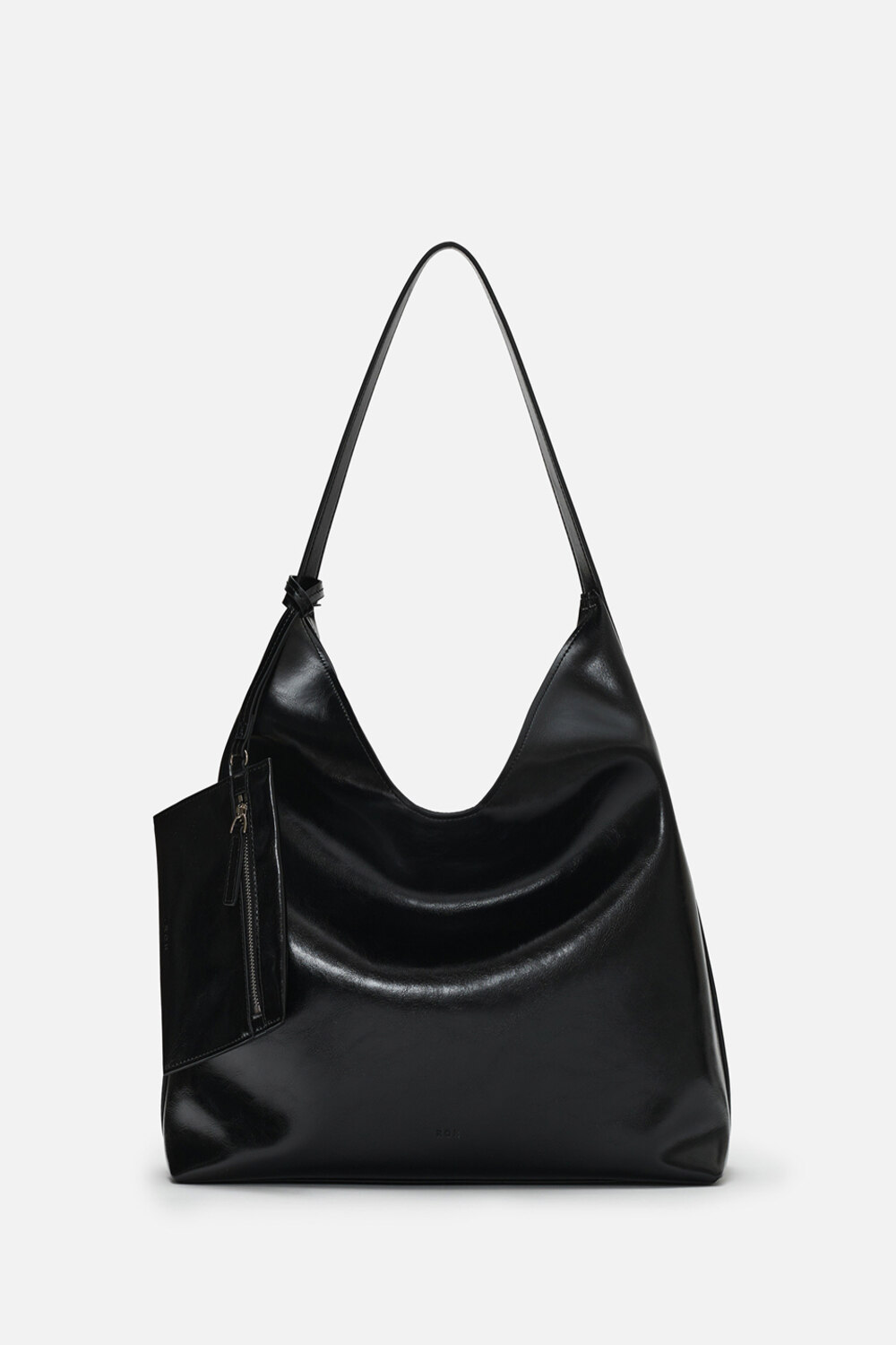 Pulpy hobo bag Wrinkled Black - 로서울 - 패션 | 신세계면세점