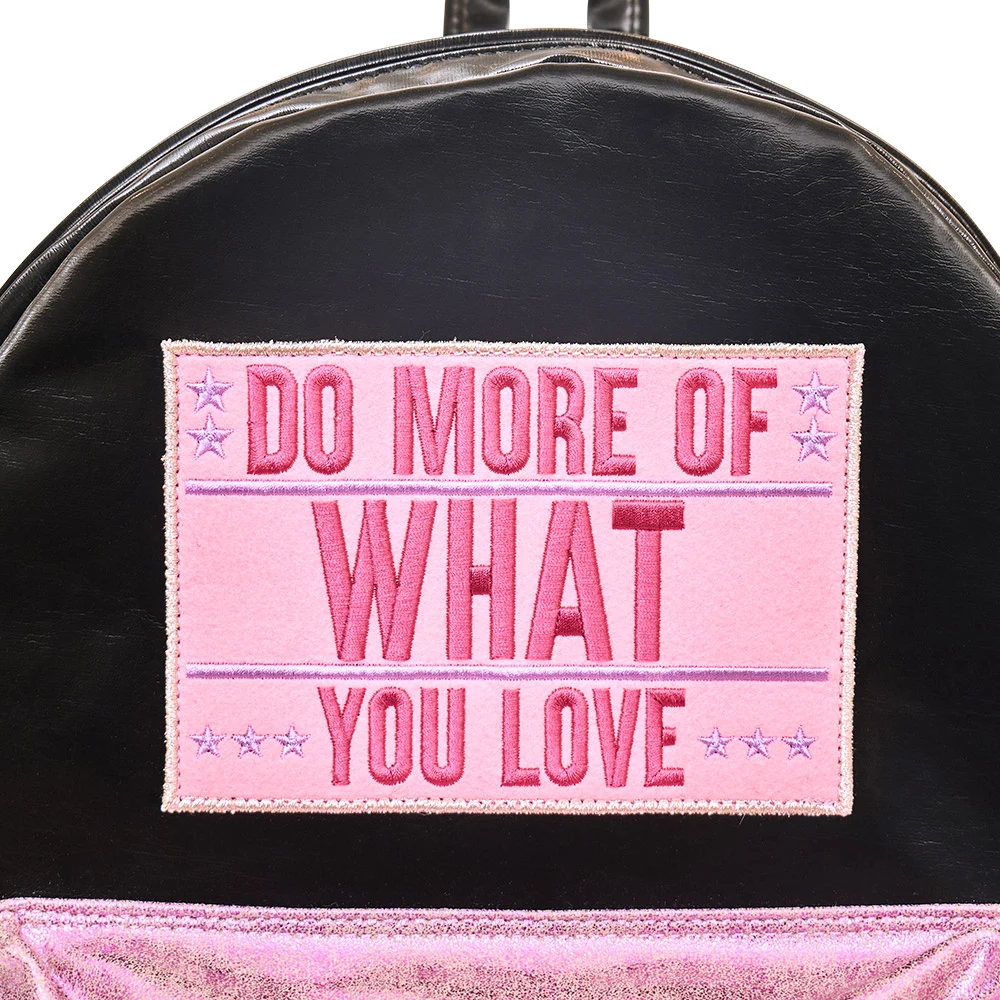신세계인터넷면세점-앙트레브-casualbackpack-DO MORE OF WHAT YOU LOVE BLACK PINK