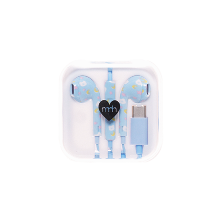MNH BABY USB-C有线耳机_SKY BLUE