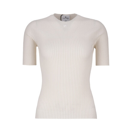 SOLAR LIGHT RIB SS SWEATER