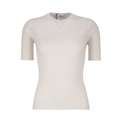 SOLAR LIGHT RIB SS SWEATER