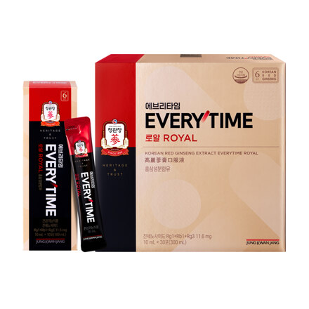 红参精 EVERY TIME ROYAL浓缩液30包