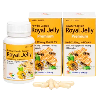 Royal Jelly Powder 750mg 60X2