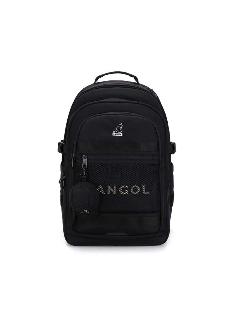 韩际新世界网上免税店-KANGOL-休闲箱包-icon  Backpack 1422 black  背包