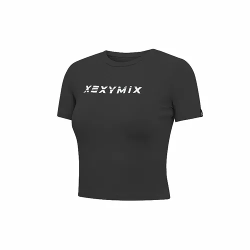 XA5203T Heba Crop Top Black