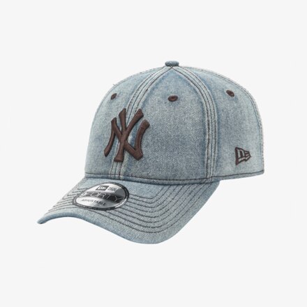 940 MLB 纽约洋基 牛仔系列无结构棒球帽 浅蓝色