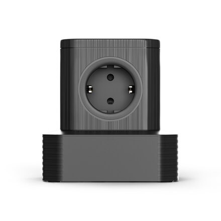 VERTITAP Vertical Basic 4000W 大功率塔式魔方插线板 2米 黑色