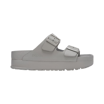 BIRKENSTOCK_Arizona Exquisite Platform Mineral Gray Leather_Mineral Gray