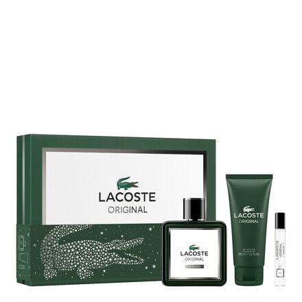 LACOSTE ORIGINAL PARFUM 100ml + 7.5ml + SG 100ml