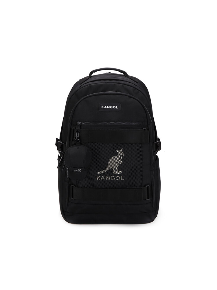 韩际新世界网上免税店-KANGOL-休闲箱包-Legacy II Backpack 1424 Black  背包