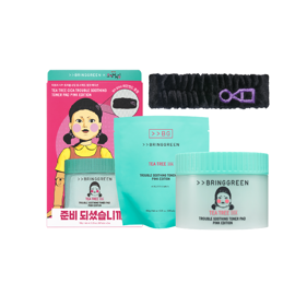 수딩 토너 패드 핑크에디션(90매) + 리필(90매) + 세안밴드 본품