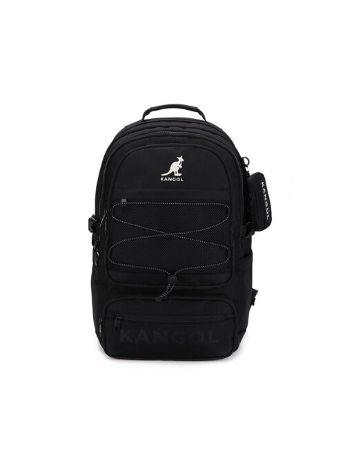 韩际新世界网上免税店-KANGOL-休闲箱包-Duce III String Backpack 1426 Black  背包