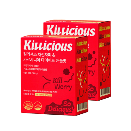 차전자피&가르시니아 애플맛 (2박스)