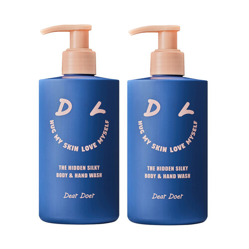 더 히든 실키 바디워시 300ml 듀오