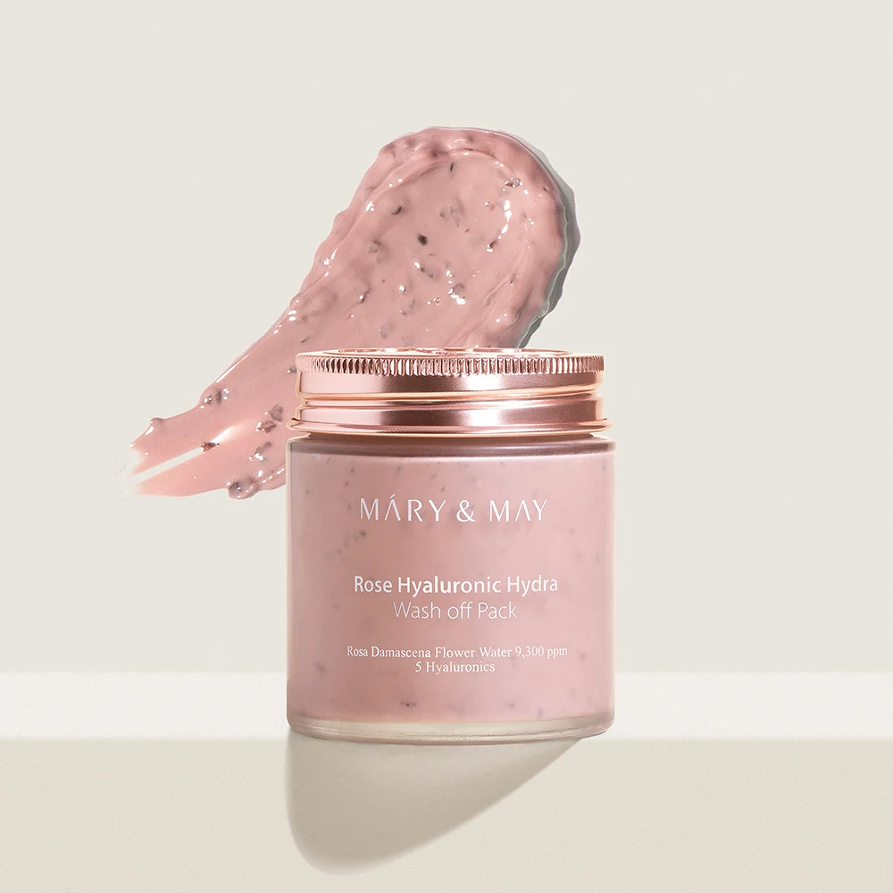 신세계인터넷면세점-마리엔메이-FaceMasksTreatments-비건 로즈 히알루로닉 하이드라 워시오프팩 125g