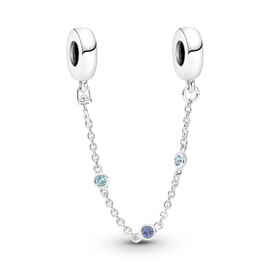 트리플 블루 스톤 세이프티 체인 참