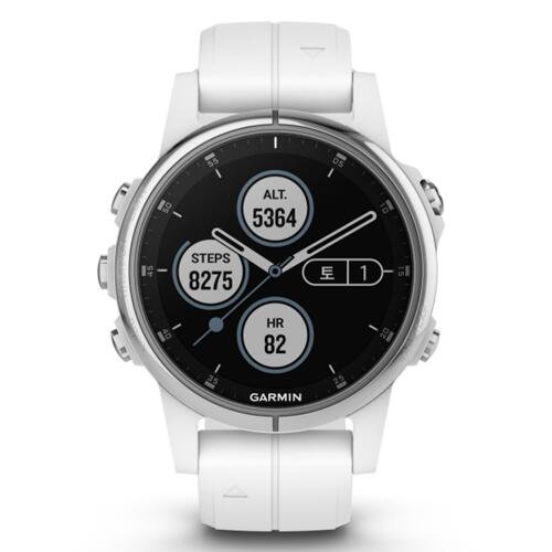 韩际新世界网上免税店-GARMIN-SMARTWATCH-FENIX 5S PLUS,SAPPHIRE,BLACK W/BLACK BAND,GPS WATCH,KOR 智能手表