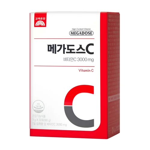 메가도스C 비타민C 3000mg (30포)