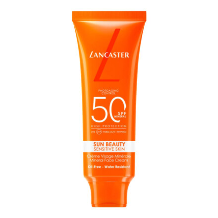 선 뷰티 센시티브 스킨 미네랄 페이스 크림 SPF50, 50ml
