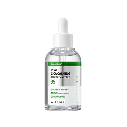 WELLAGE REAL CICA CALMING 95 TROUBLE AMPOULE 安瓶 50ml