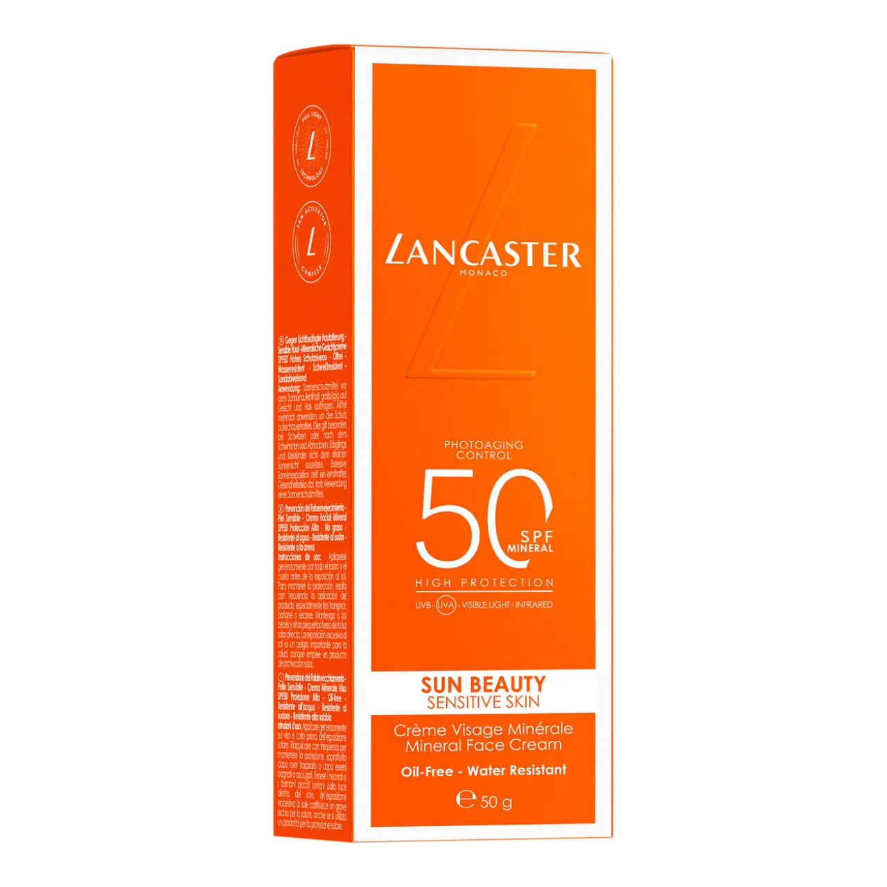 신세계인터넷면세점-랑케스터-Suncare-선 뷰티 센시티브 스킨 미네랄 페이스 크림 SPF50, 50ml