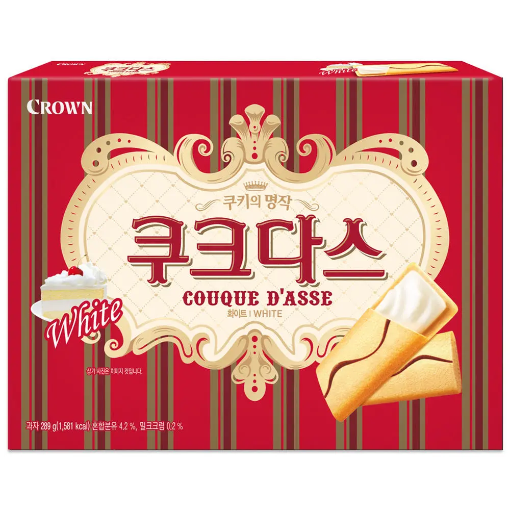 신세계인터넷면세점-바프-CookieSnack-크라운 쿠크다스화이트 (27봉입)