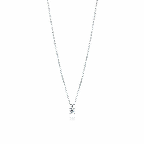 [Shinsegae Exclusive] F0280D401 14K 0.1ct Diamond Necklace (项链)