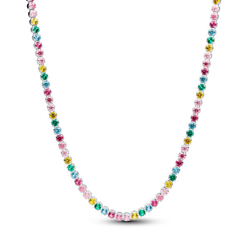 RAINBOW TENNIS NECKLACE 项链