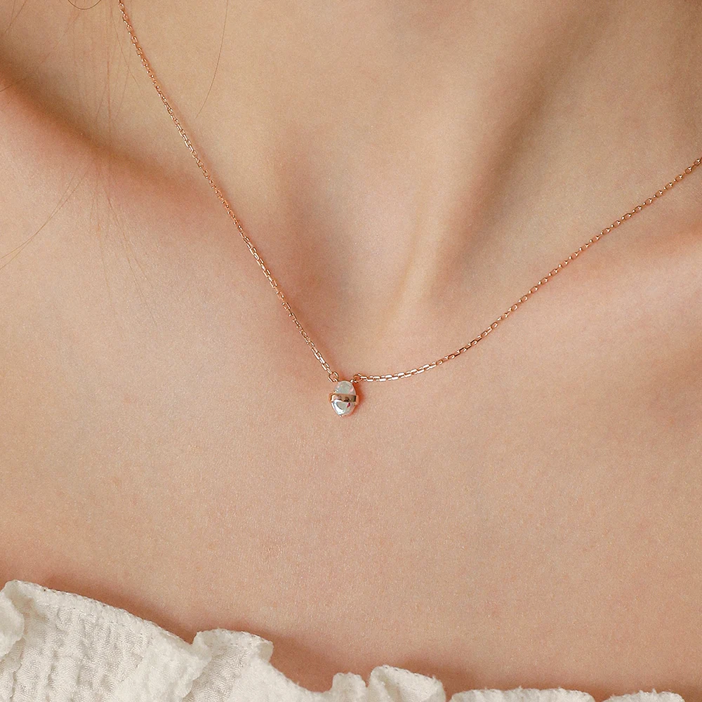 신세계인터넷면세점-밀튼 스텔리-necklace-시크릿 오로라 실버 목걸이
