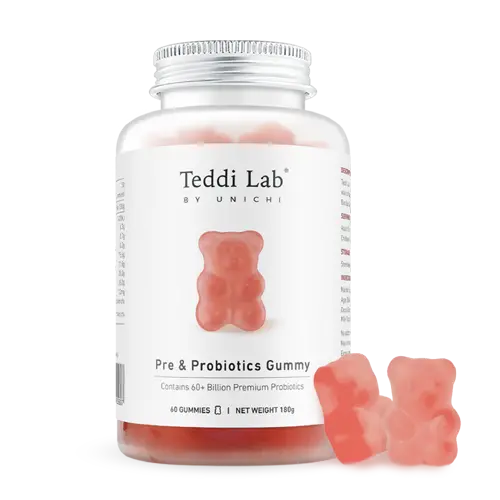 Pre & Probiotics Gummies 60 Gummies 益生菌和益生元软糖 60粒