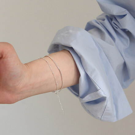 smooth ball bracelet
