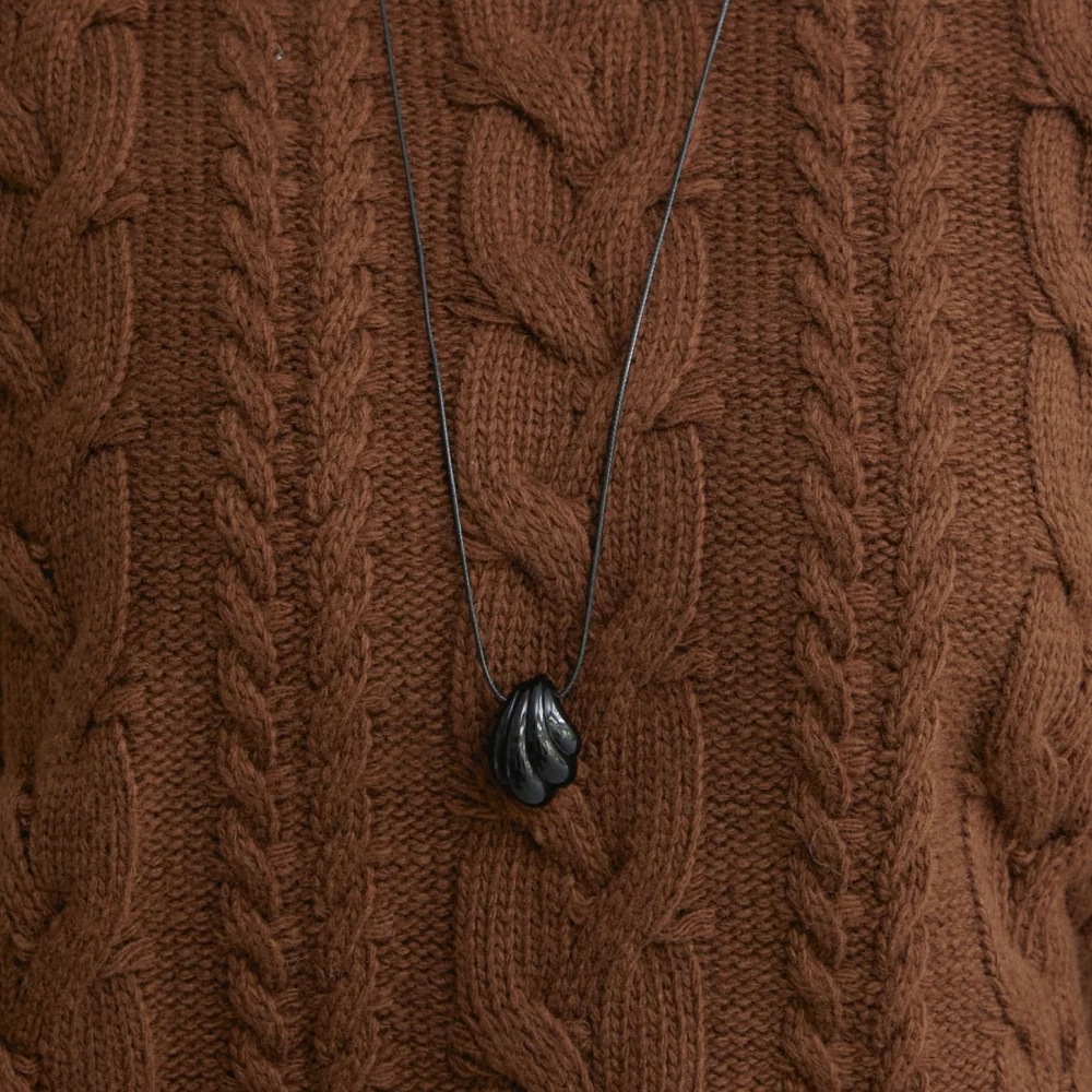 신세계인터넷면세점-바이이에르-necklace-에코 쉘 호마이카 목걸이 블랙