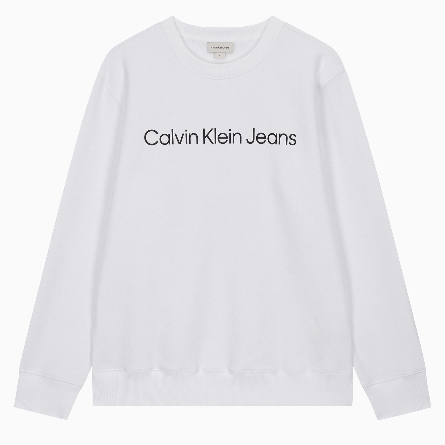 Men's Regular Fit Institutional Logo Fleece Sweatshirt