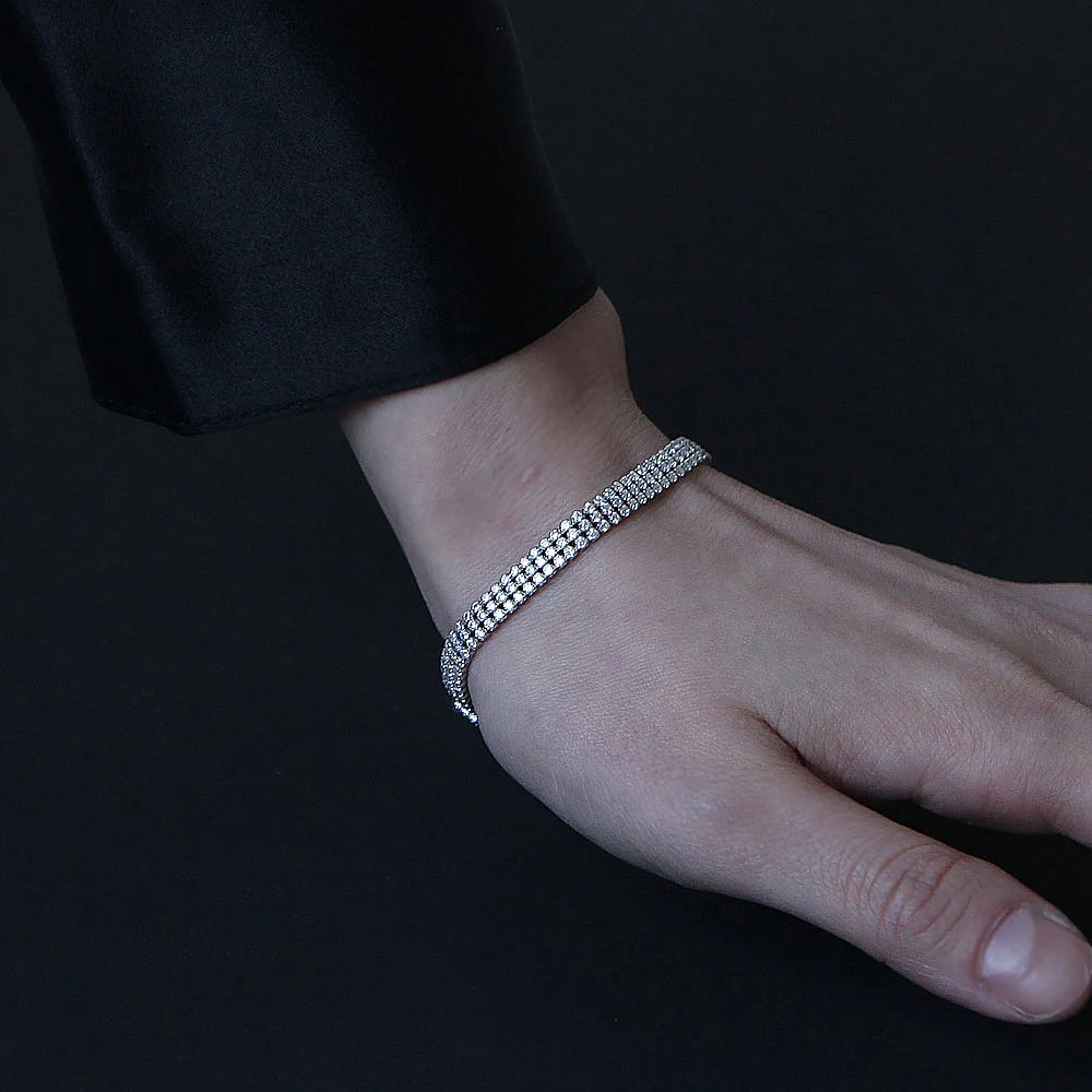 신세계인터넷면세점-멕코이-bracelet-SILVER SHINE TENNIS BRACELET 3 (폭 약 4.68mm)