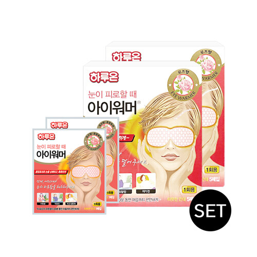 PRODUCT OF KOREA_Eye Warmer (Rose) Hot Packs 12 PCS