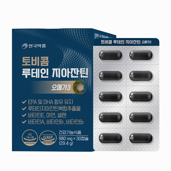 신세계인터넷면세점-안국약품-토비콤 루테인지아잔틴 오메가3 30캡슐
